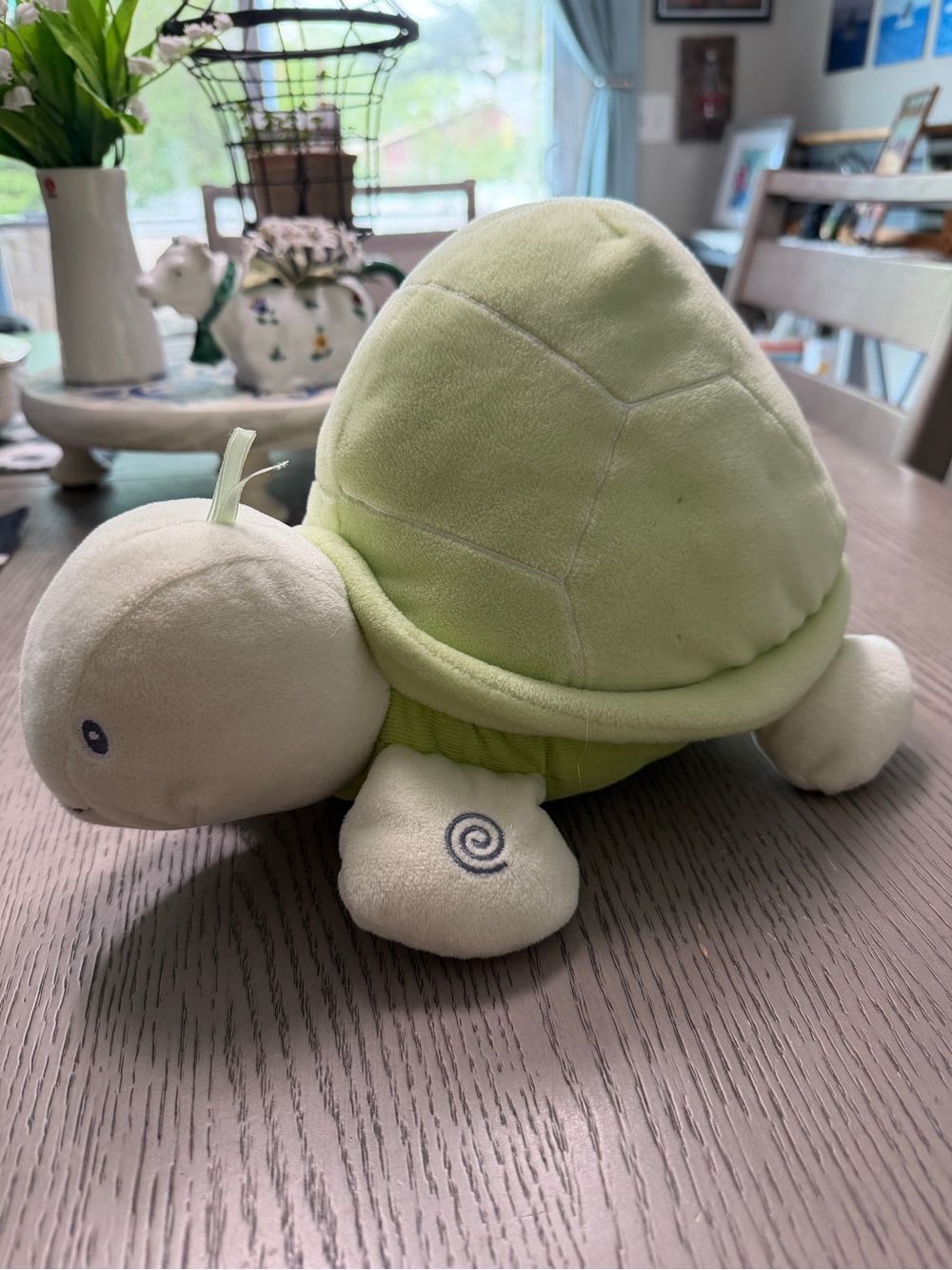 GUND Baby Light Green Plush Turtle - Sleepy Seas™ Sound & Light Toy